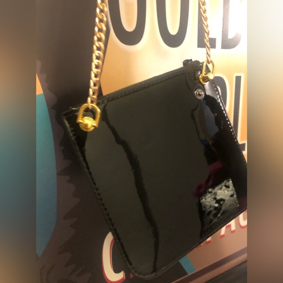 D & G Black Patent Redesigned/Restyled Crossbody Authentic Beauty case revamp - Picture 7 of 12